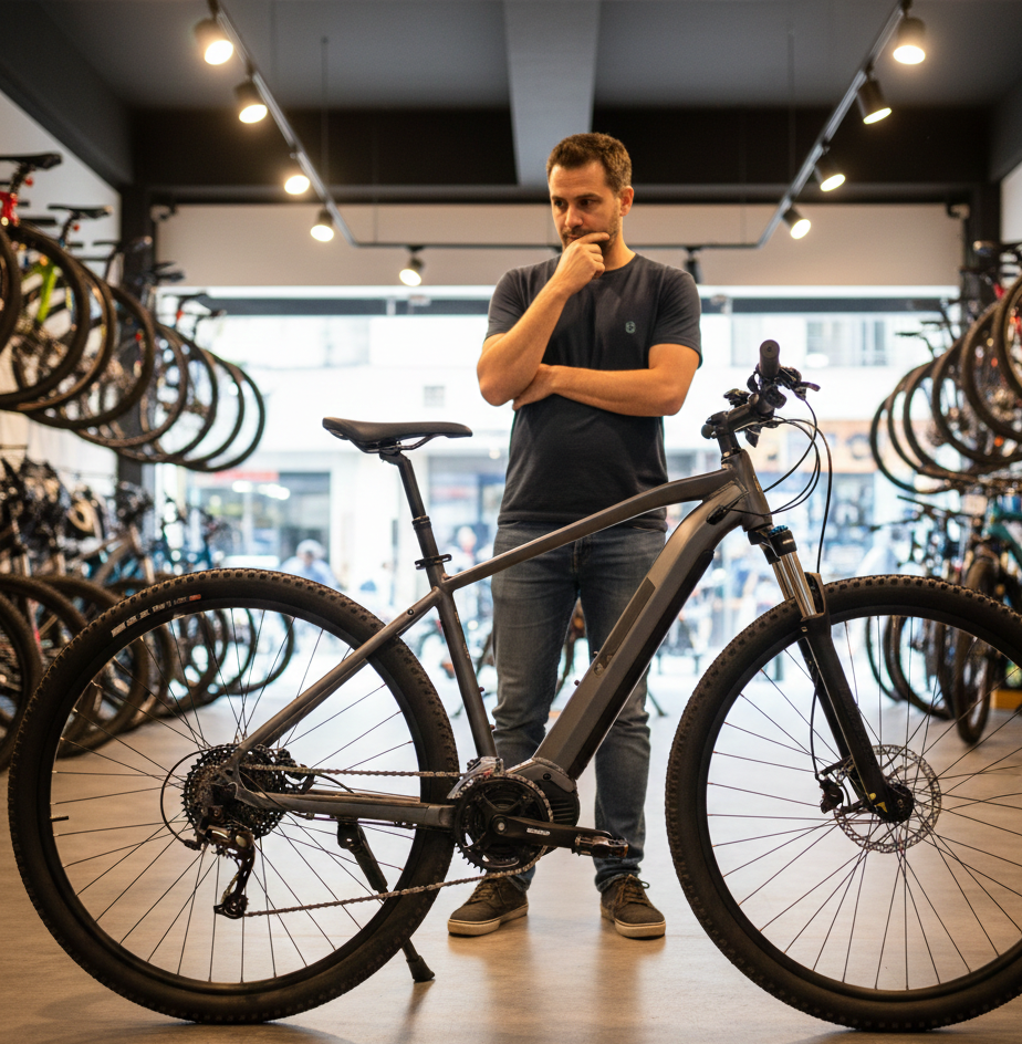 Comparativo motor central vs motor de cubo