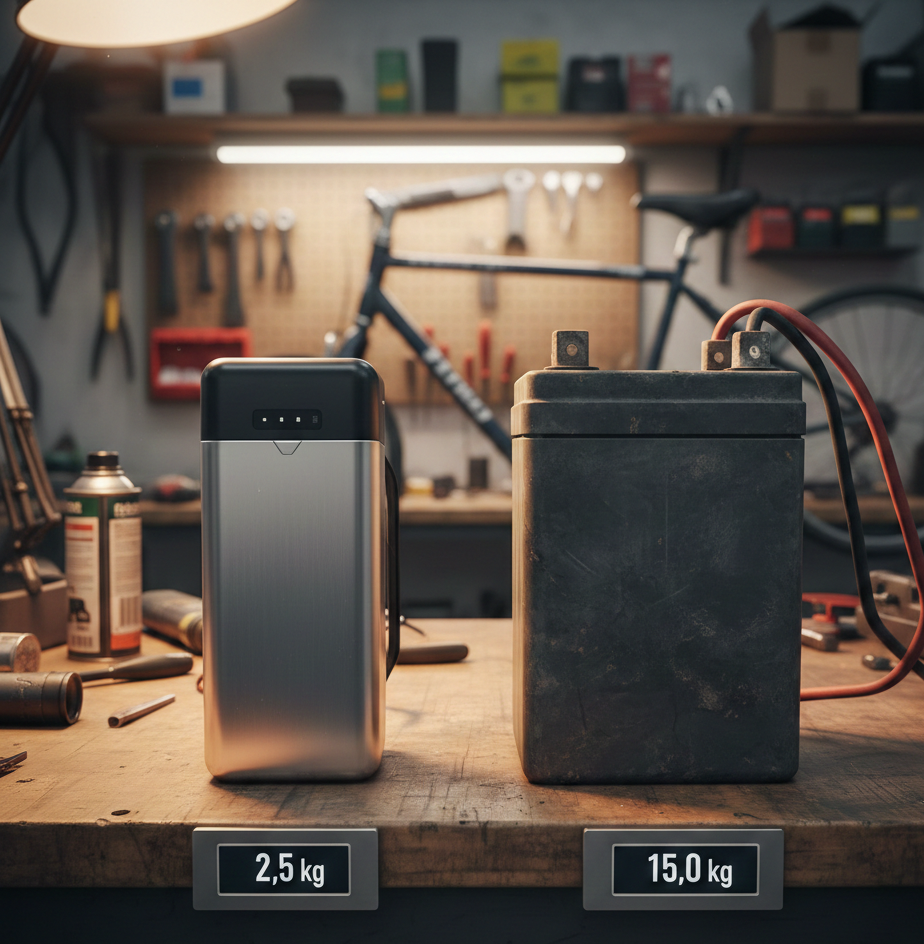 Bateria de lítio para bicicleta elétrica