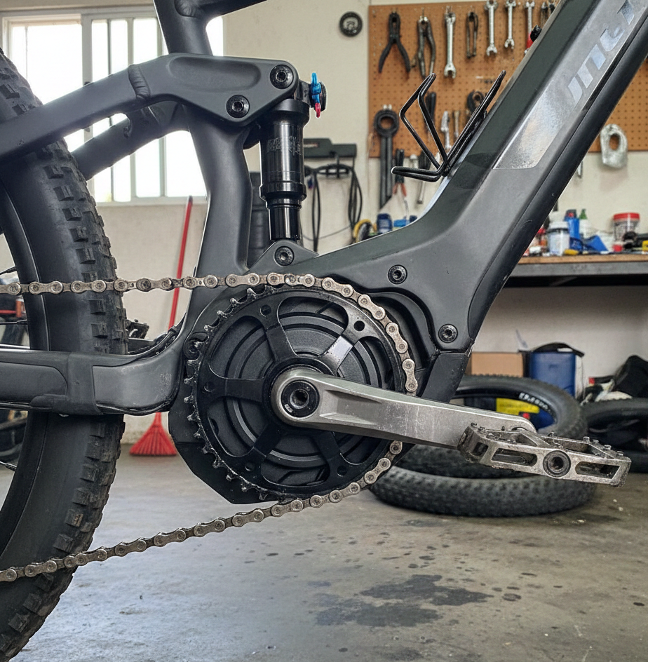 Motor central para e-MTB