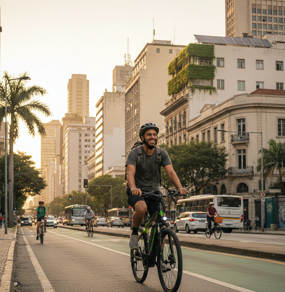 Carregador de bicicleta elétrica